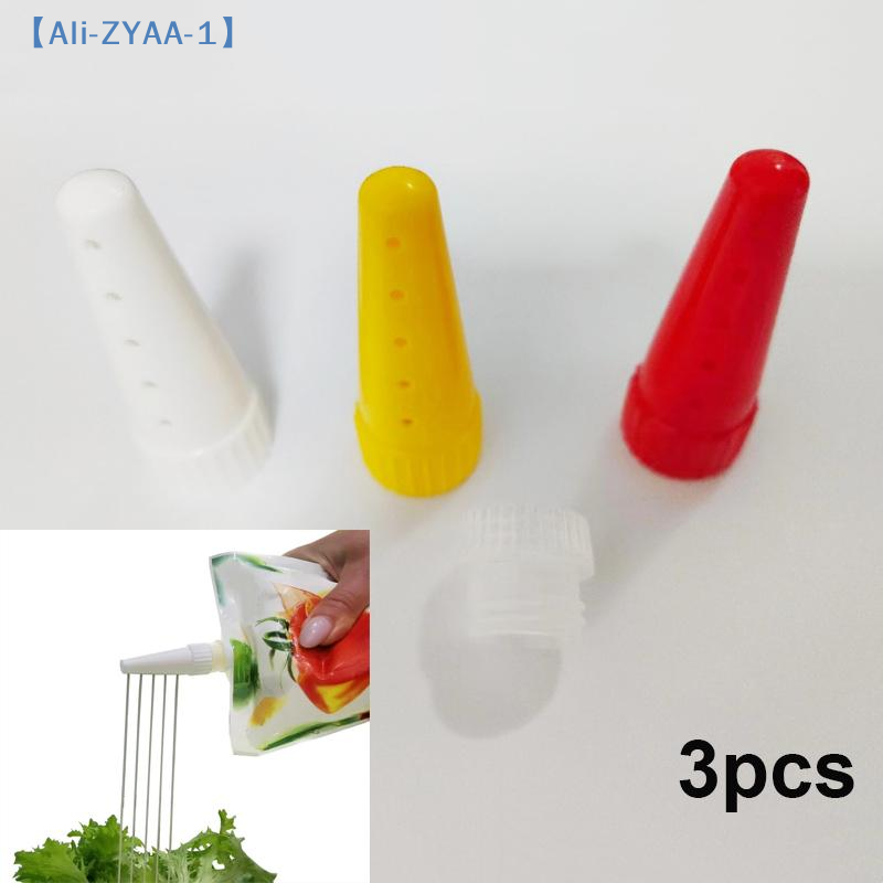 Sauce Squeeze Bottle - 3Pcs/Set Ketchup Squeeze Bottle Plastic Syrup
