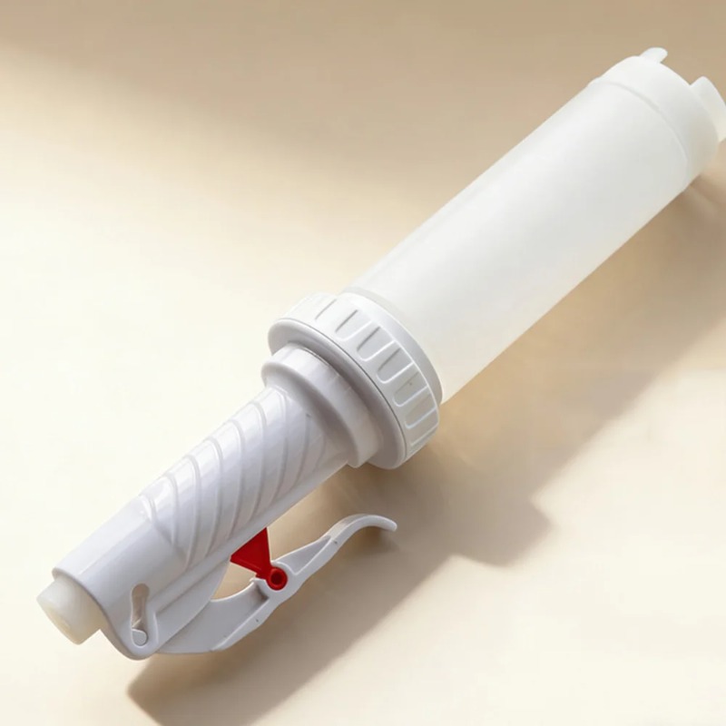 Sauce Squeeze Bottle - Simple 480/600/720ml Pump Suction Sauce Bottle