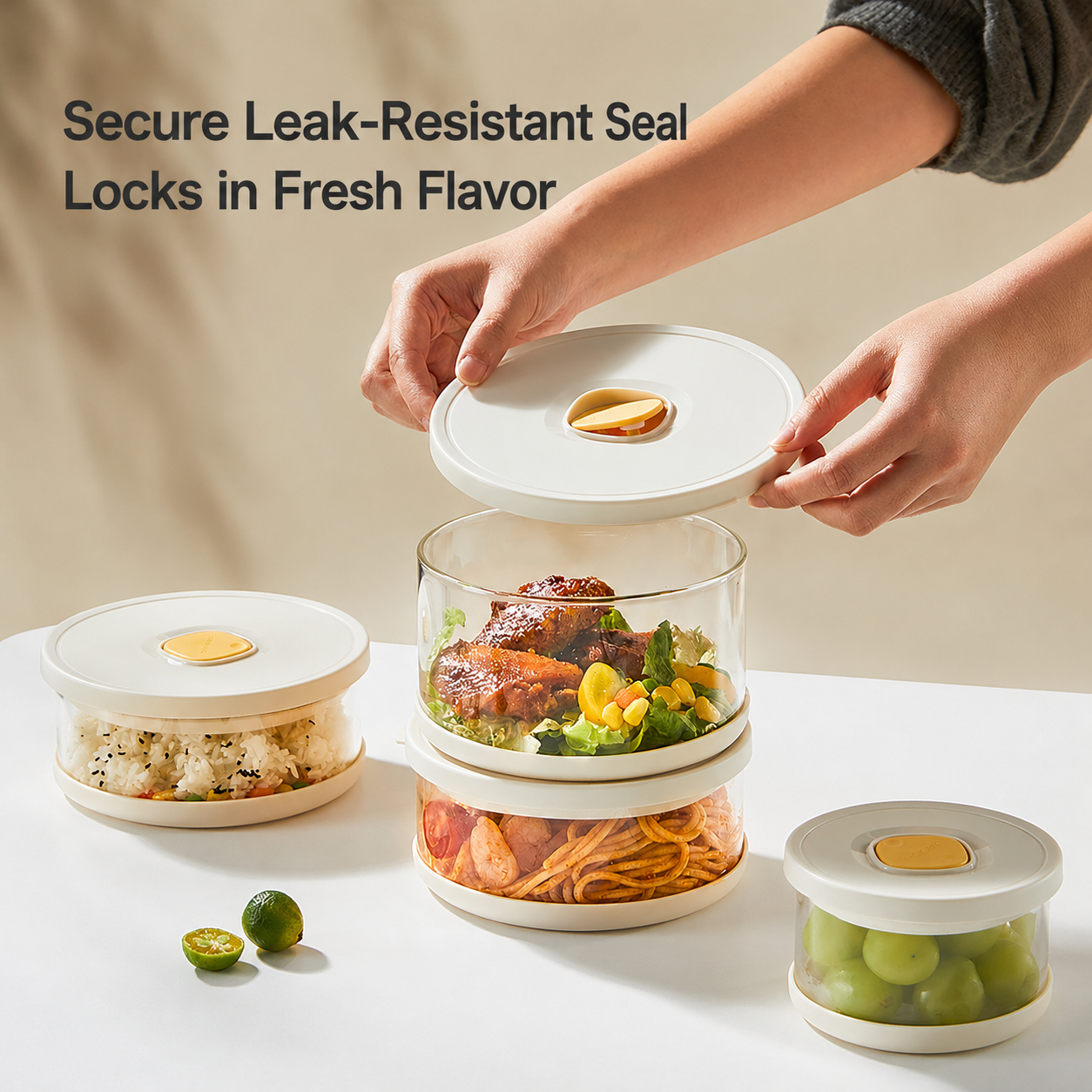 Glass Food Storage Container A - Meal Prep With Rice 리뷰 및 가격