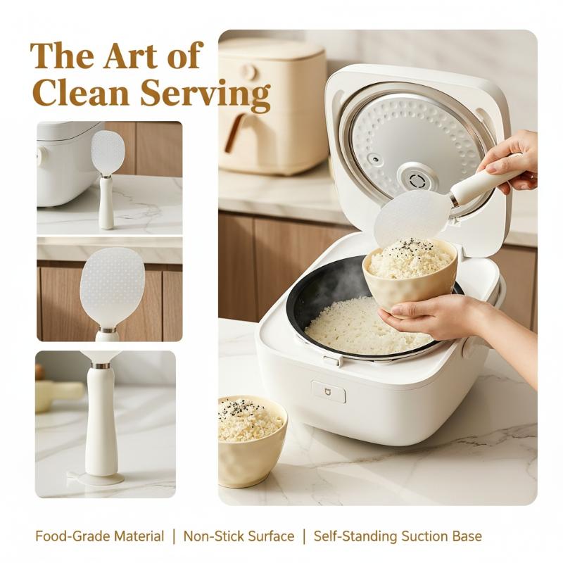 Magnetic Rice Paddle With Suct - Meal Prep With Rice 리뷰 및 가격