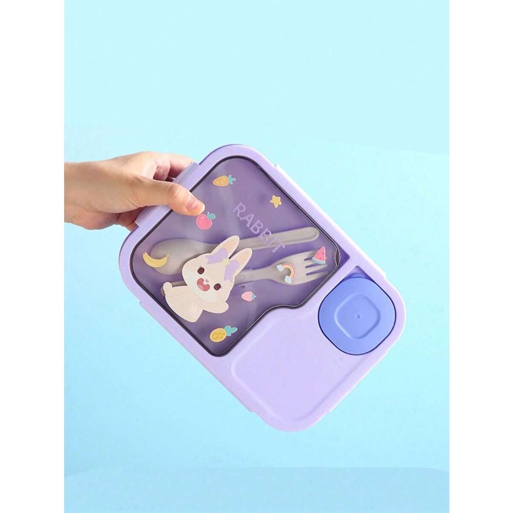 1Pc Cartoon Lunch Box, Microwa - Meal Prep With Rice 리뷰 및 가격