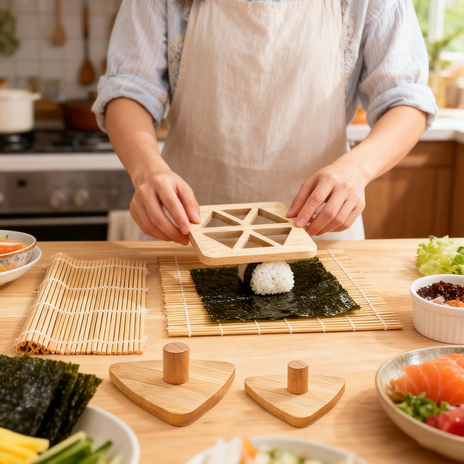 Riceball Mold Classic Wooden N - Meal Prep With Rice 리뷰 및 가격