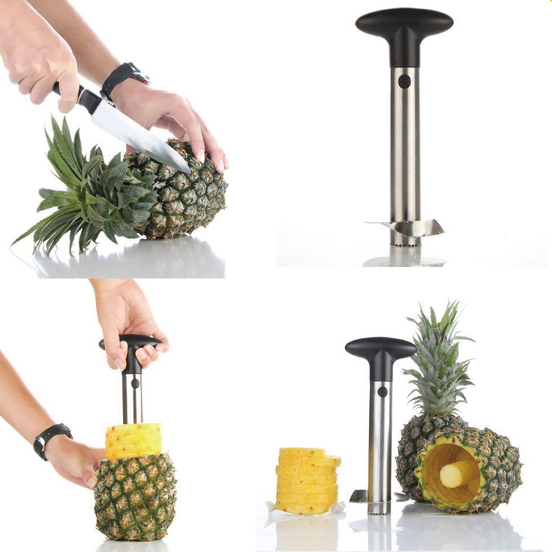 1Pc Stainless Steel Easy to us - Pineapple Corer Slicer 리뷰 및 가격