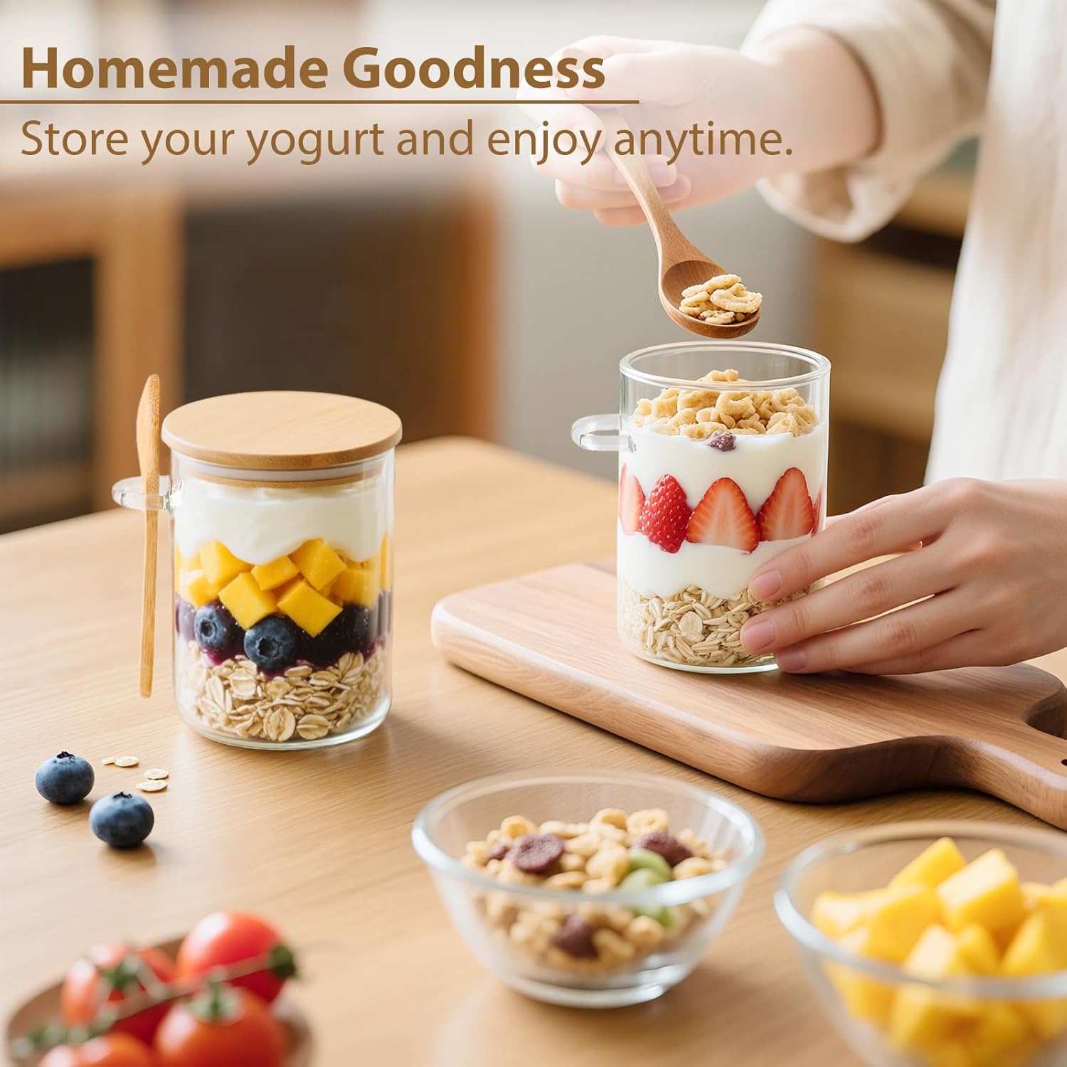 6 Pack Overnight Oats Containe - Meal Prep Overnight Oats 리뷰 및 가격