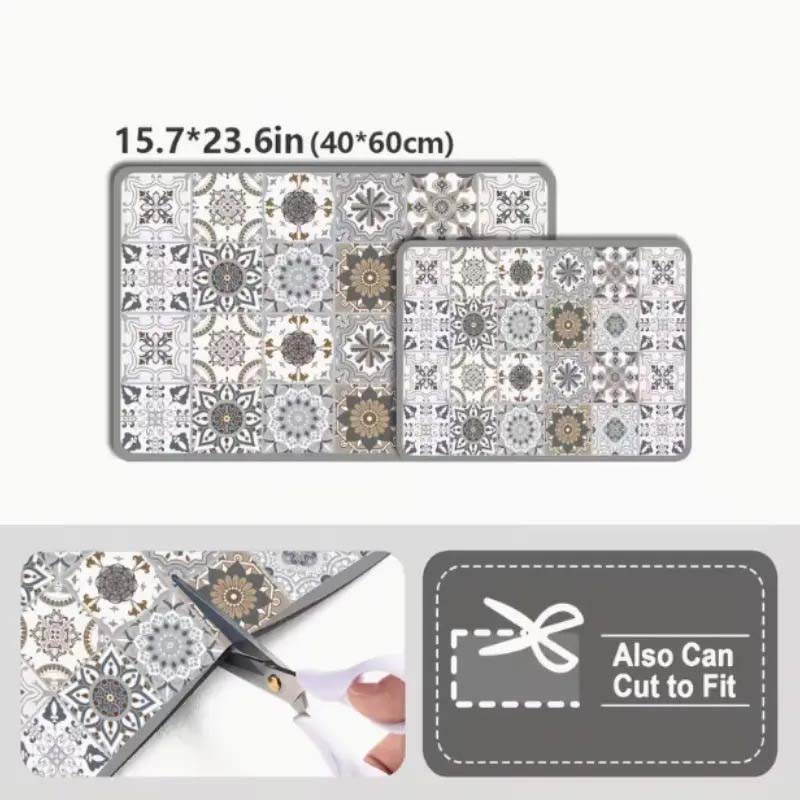 Kitchen Countertop Mat Vintage - Meal Prep Format 리뷰 및 가격