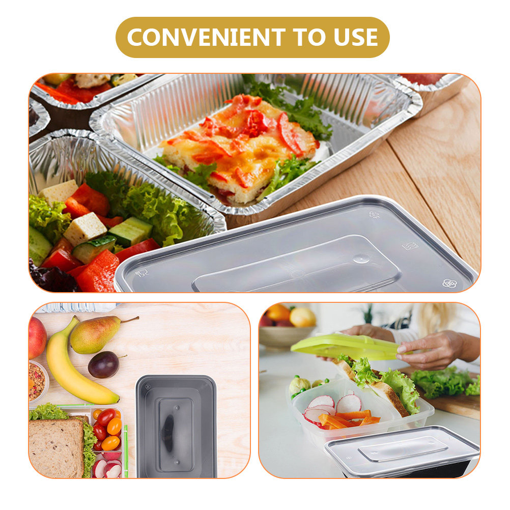 50pcs Disposable Rectangular F - Meal Prep With Rice 리뷰 및 가격