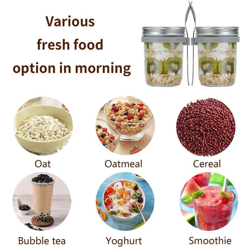 600ml Large Capacity Overnight - Overnight Oat Jar 리뷰 및 가격