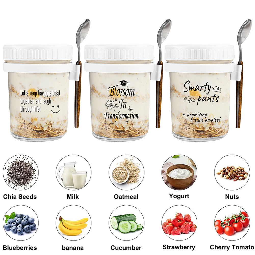 Overnight Oats Container 12 Oz - Overnight Oat Jar 리뷰 및 가격