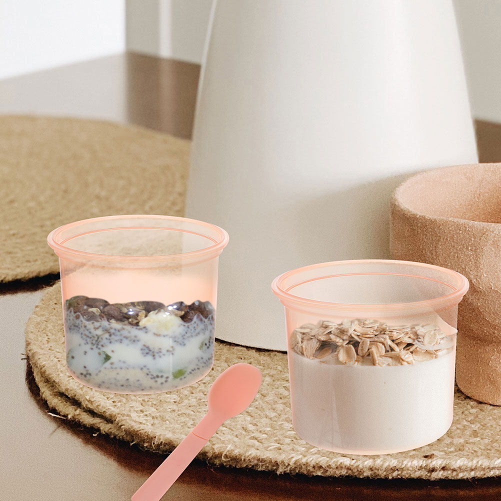 2Pcs Overnight Oats Jars with  - Meal Prep Overnight Oats 리뷰 및 가격