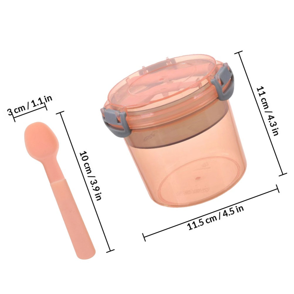 2Pcs Overnight Oats Jars with  - Meal Prep Overnight Oats 리뷰 및 가격