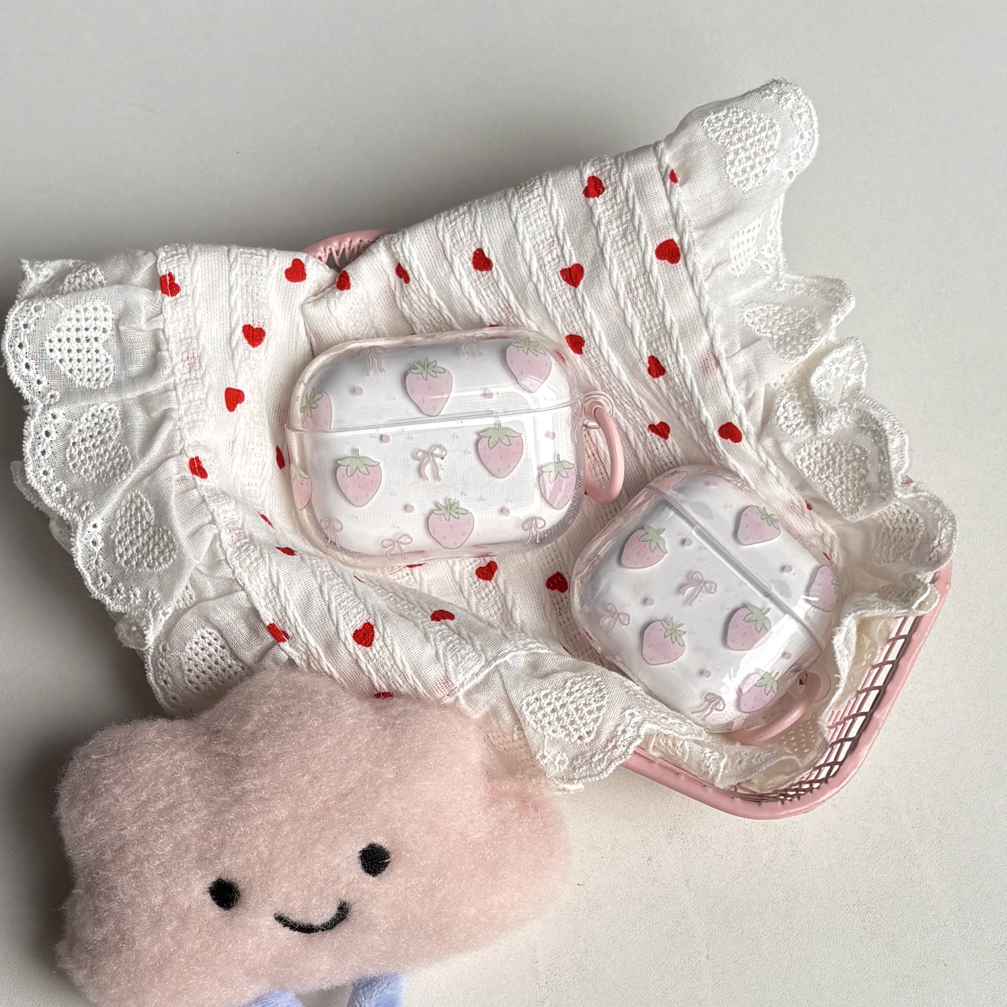 Sweet Cute Pink Strawberry Bow - Strawberry Huller 리뷰 및 가격
