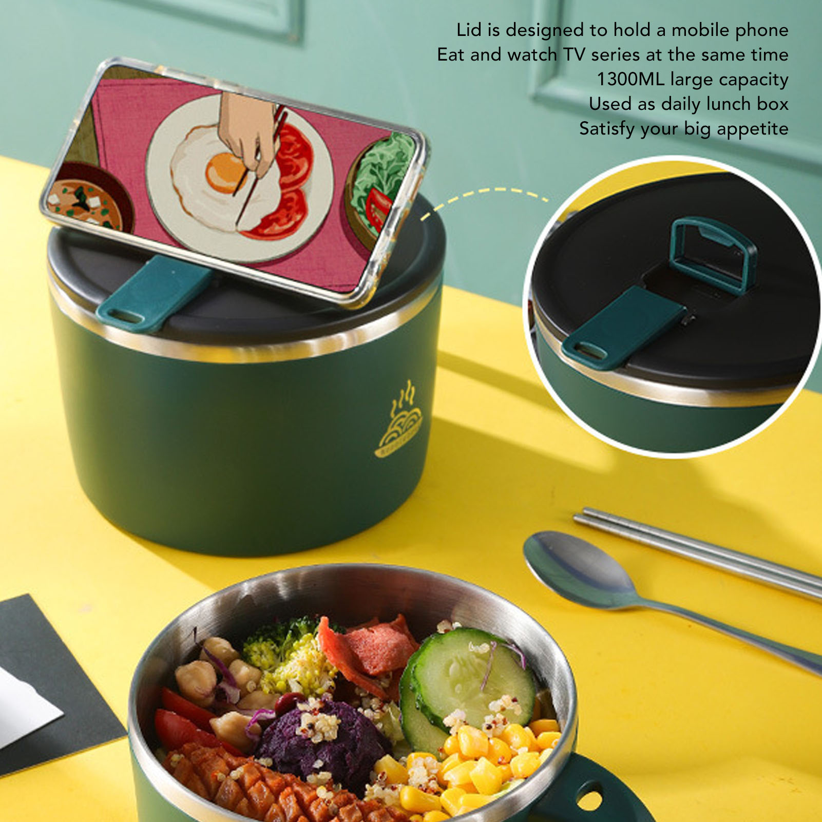 1300ml Sealed Portable Drain B - Meal Prep Noodles 리뷰 및 가격