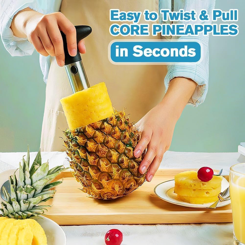 3-in-1 Stainless Steel Pineapp - Pineapple Corer Slicer 리뷰 및 가격