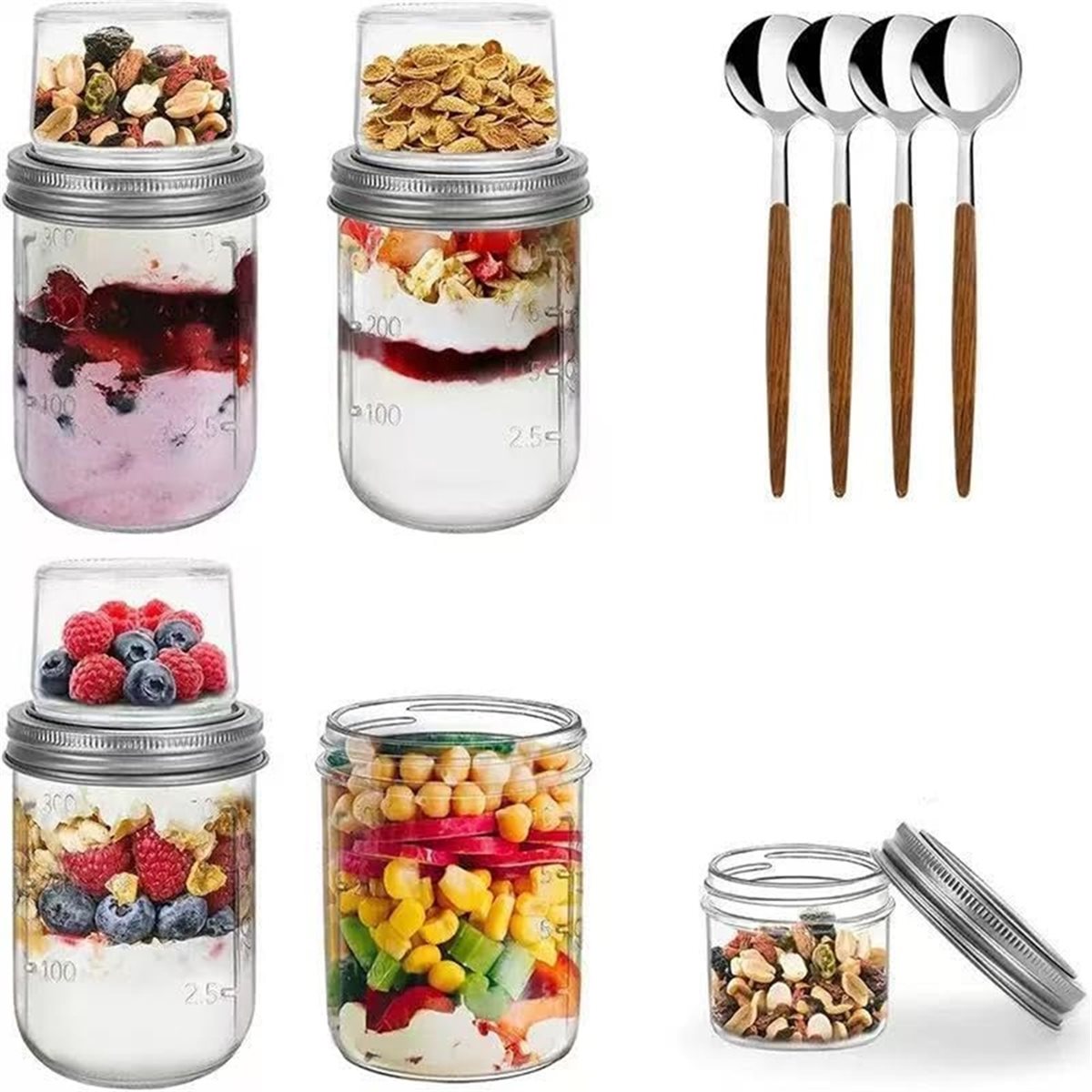 BAAE Overnight Oats Containers - Meal Prep Overnight Oats 리뷰 및 가격