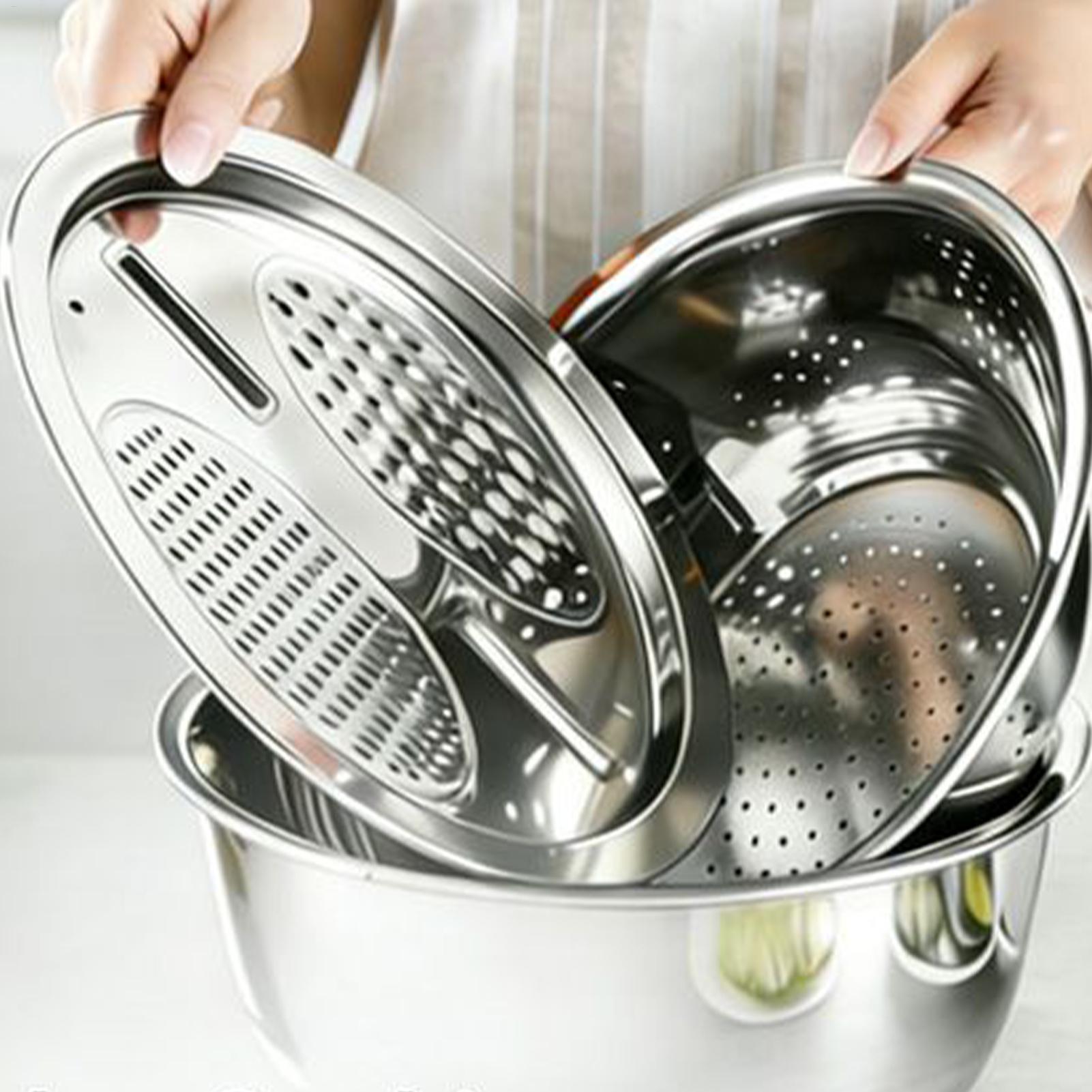 Stainless Steel Colander Strai - Meal Prep With Rice 리뷰 및 가격