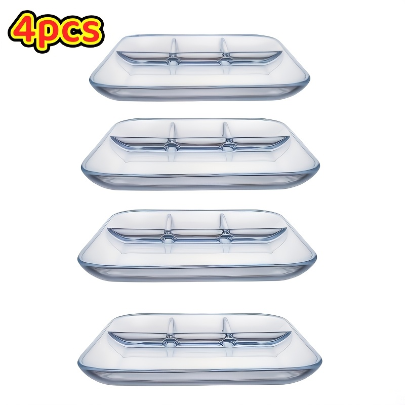 4-Pack Glass Serving Platters  - Meal Prep Noodles 리뷰 및 가격
