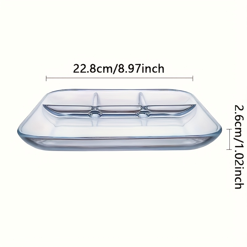 4-Pack Glass Serving Platters  - Meal Prep Noodles 리뷰 및 가격