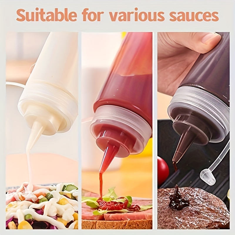 3pcs  Condiment Squeeze Bottle - Sauce Squeeze Bottle 리뷰 및 가격