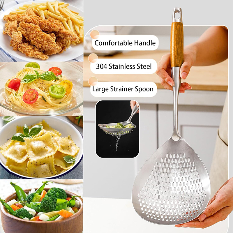 201 Stainless Steel Large Stra - Meal Prep Noodles 리뷰 및 가격