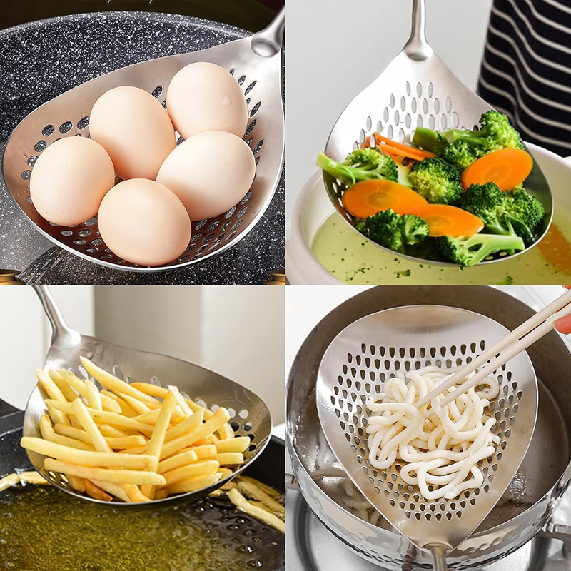 201 Stainless Steel Large Stra - Meal Prep Noodles 리뷰 및 가격