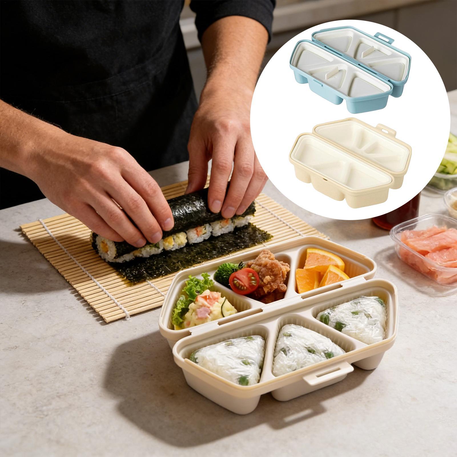 Sushi Mold Maker 6 Cavity Tria - Meal Prep With Rice 리뷰 및 가격