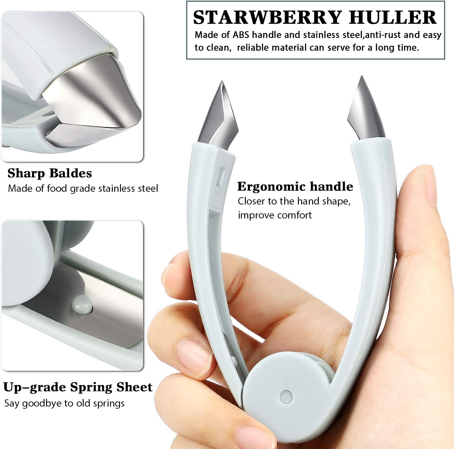 4-Piece Strawberry Huller and  - Strawberry Huller 리뷰 및 가격