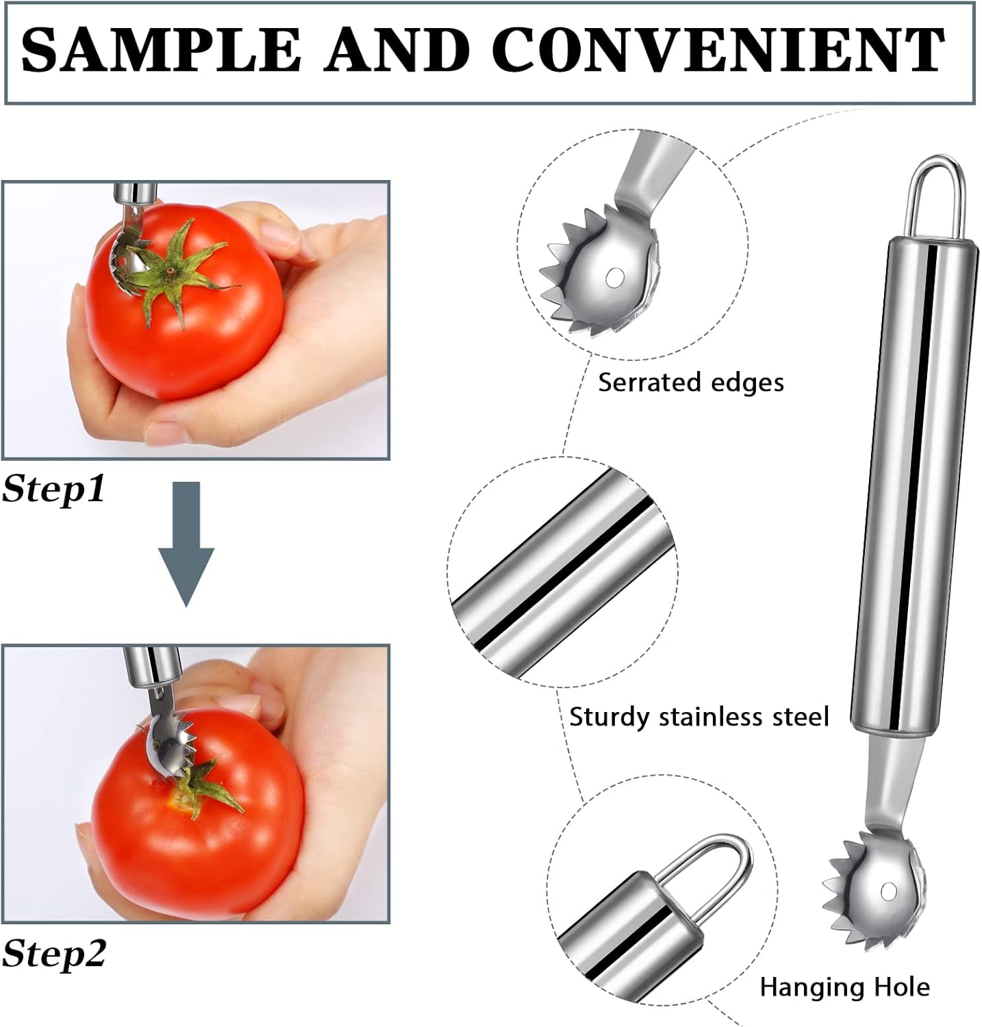 4-Piece Strawberry Huller and  - Strawberry Huller 리뷰 및 가격