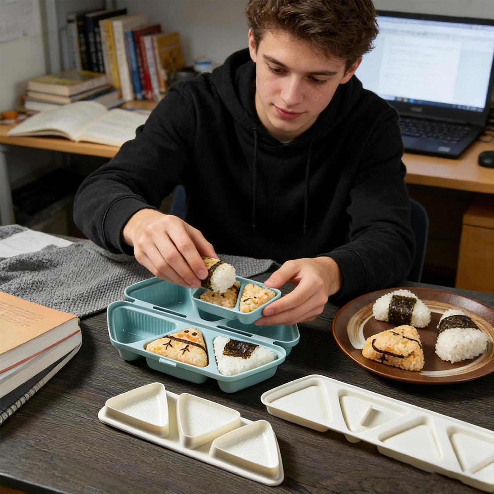 Rice Ball Maker Mold 6-Cavity  - Meal Prep With Rice 리뷰 및 가격
