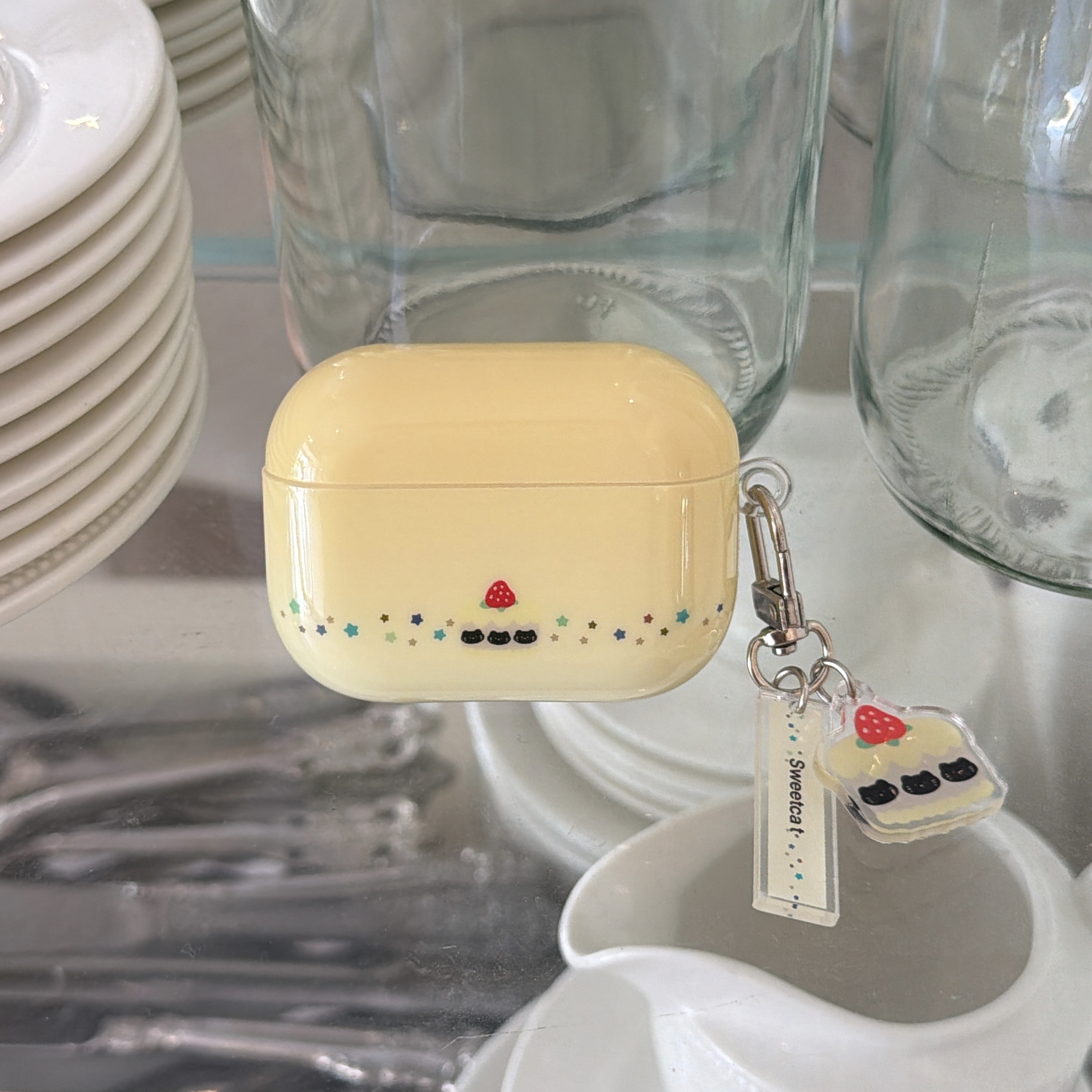 Cartoon Kitten Strawberry Cake - Strawberry Huller 리뷰 및 가격