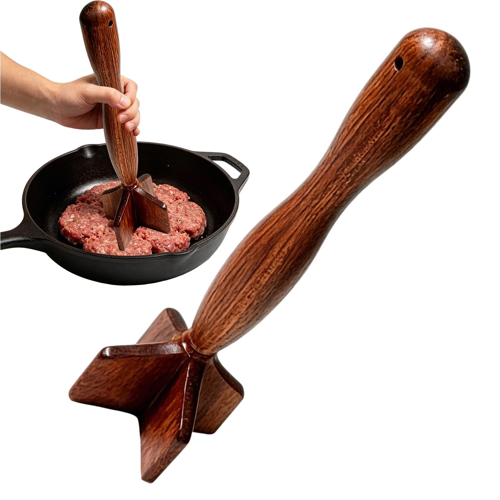 Wooden Meat Masher Wooden Meat - Meal Prep With Potatoes 리뷰 및 가격