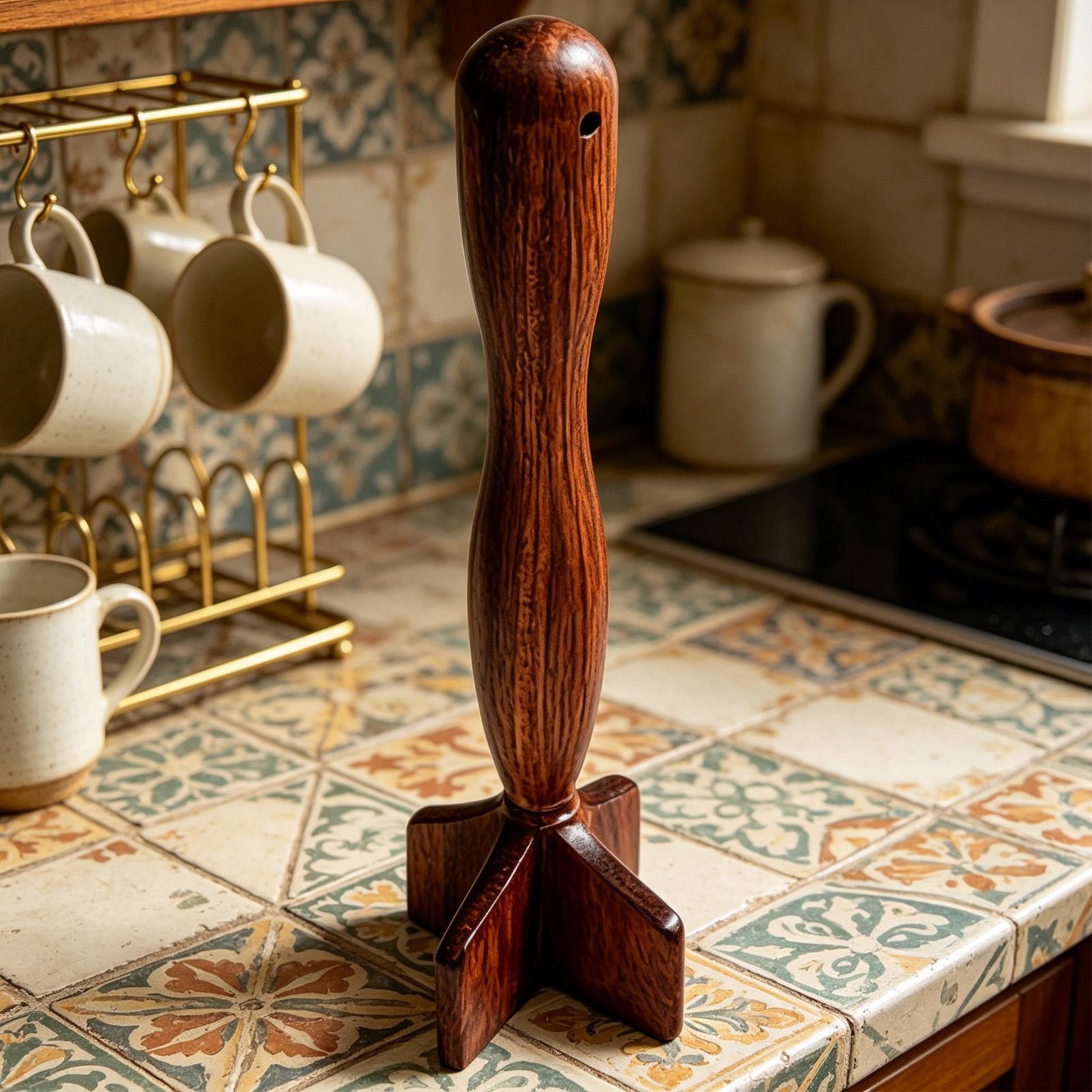 Wooden Meat Masher Wooden Meat - Meal Prep With Potatoes 리뷰 및 가격