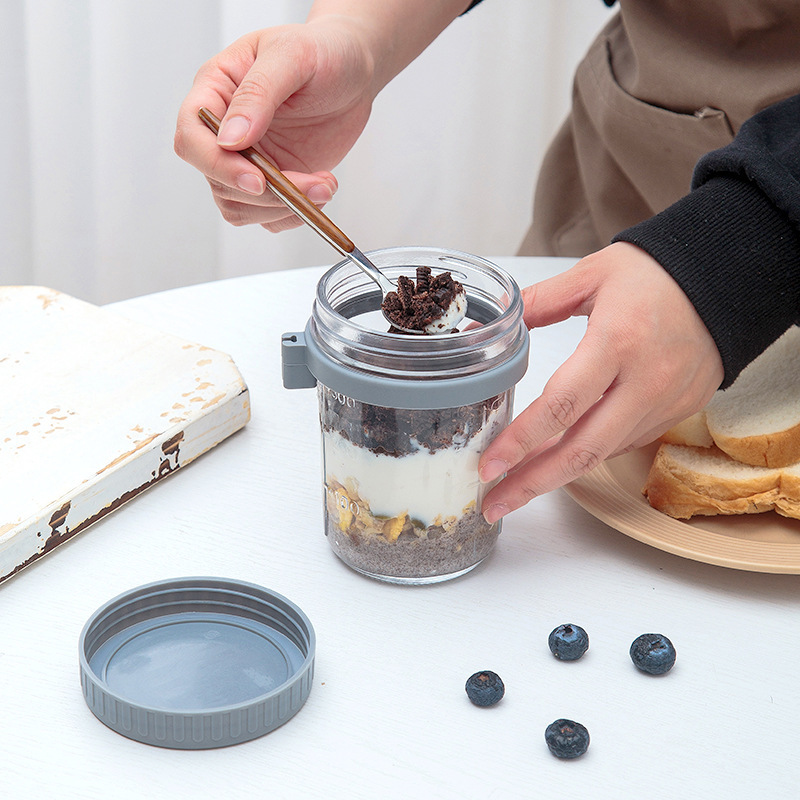 1pcs Overnight Oats Container  - Overnight Oat Jar 리뷰 및 가격