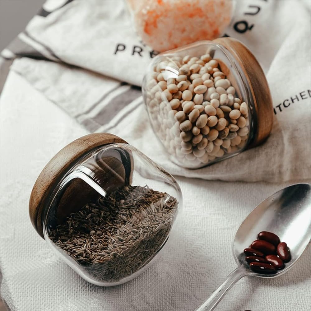 Glass Food  Containers with Wo - Overnight Oat Jar 리뷰 및 가격