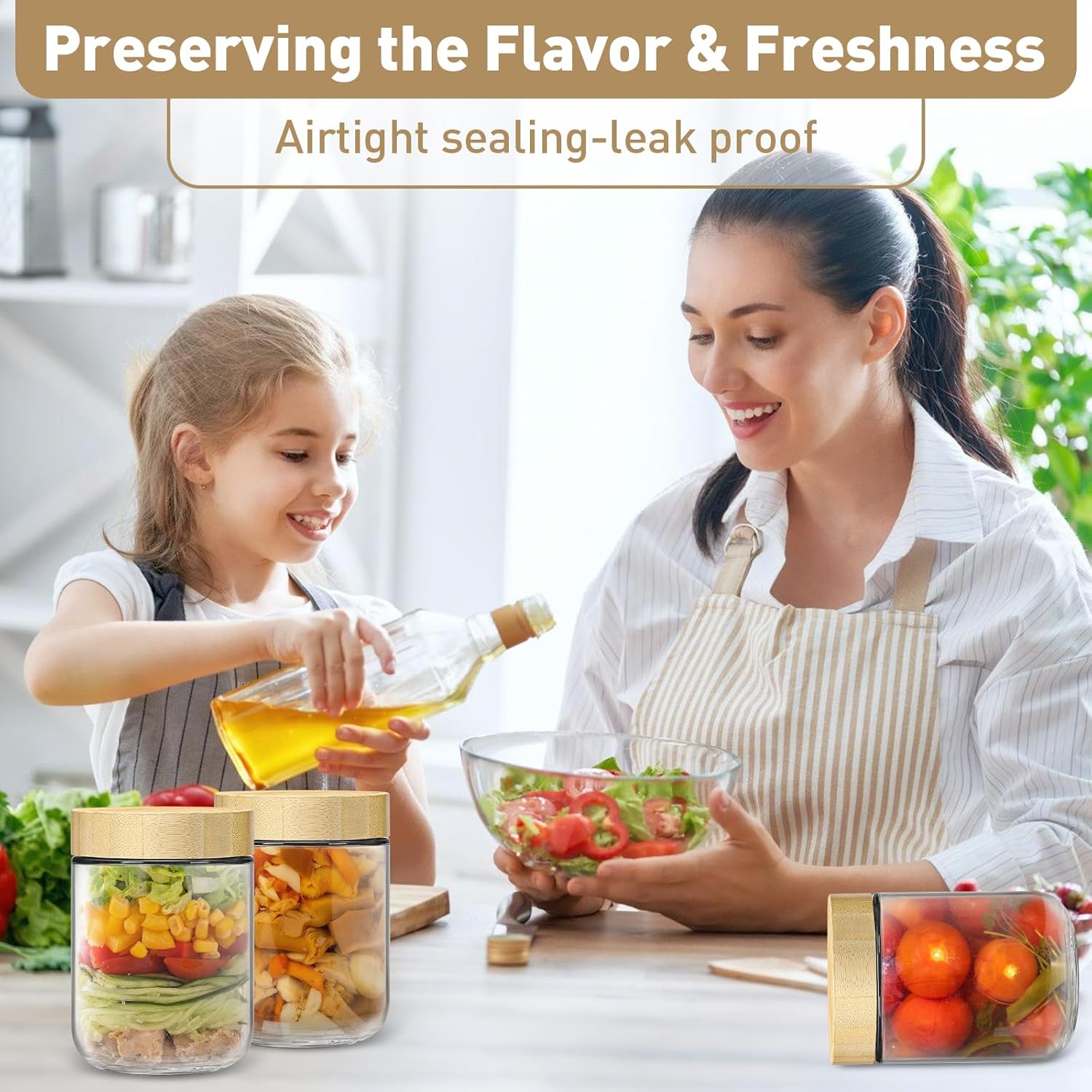 16oz Overnight Oats jars 4 Pac - Meal Prep Overnight Oats 리뷰 및 가격