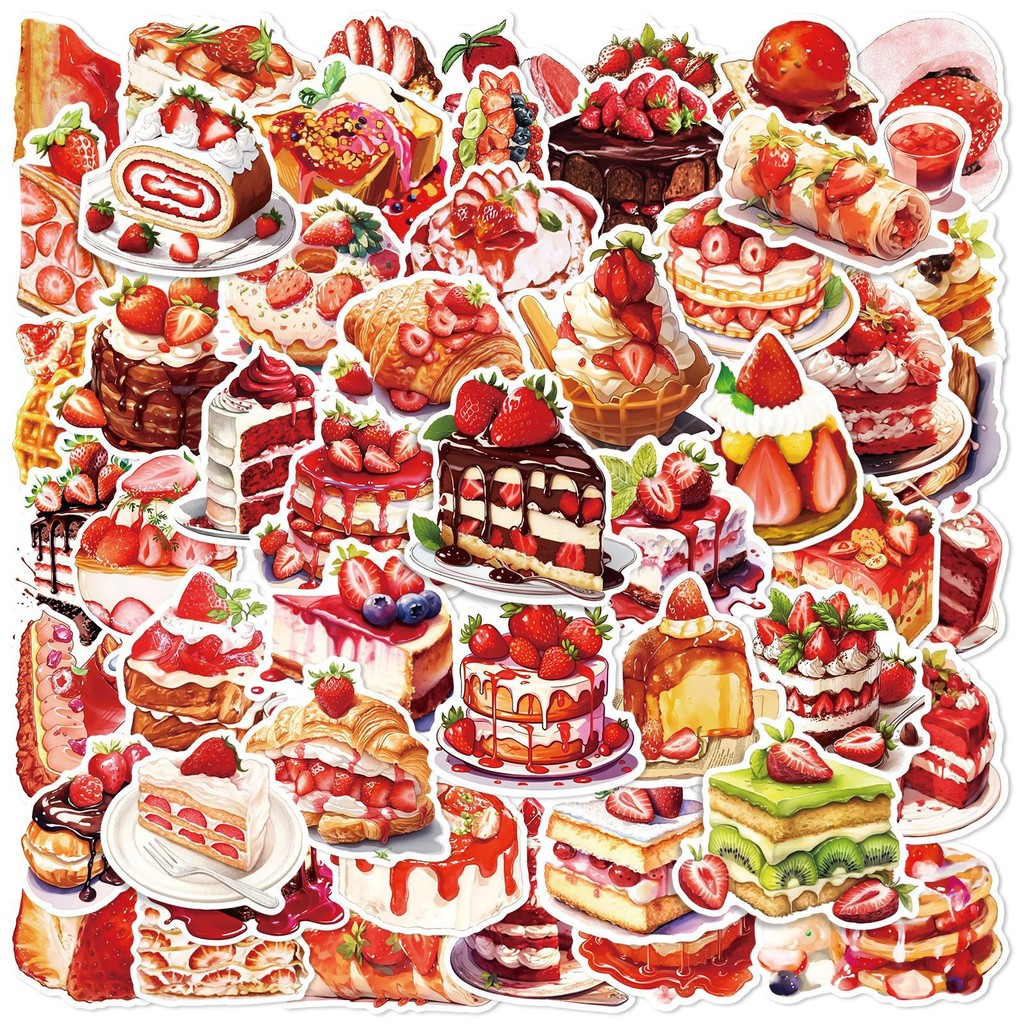 50PCS Strawberry Cake Dessert  - Strawberry Huller 리뷰 및 가격