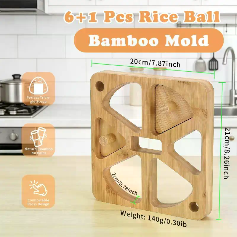 5/6 Holes Riceball Mold Classi - Meal Prep With Rice 리뷰 및 가격