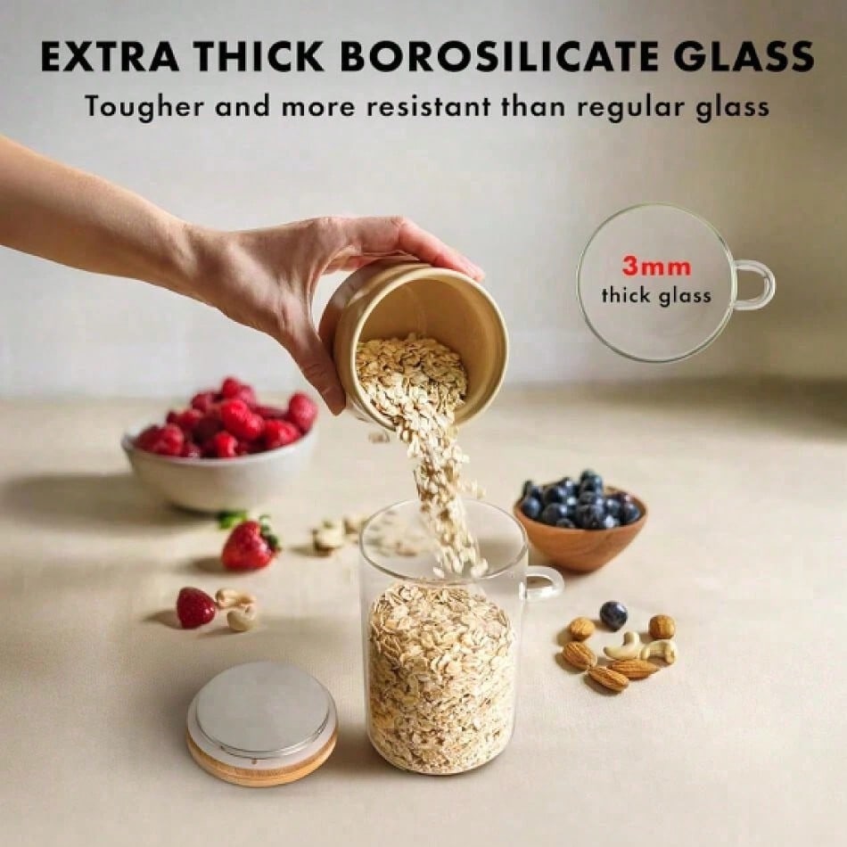 4 Pack Overnight Oats Containe - Meal Prep Overnight Oats 리뷰 및 가격