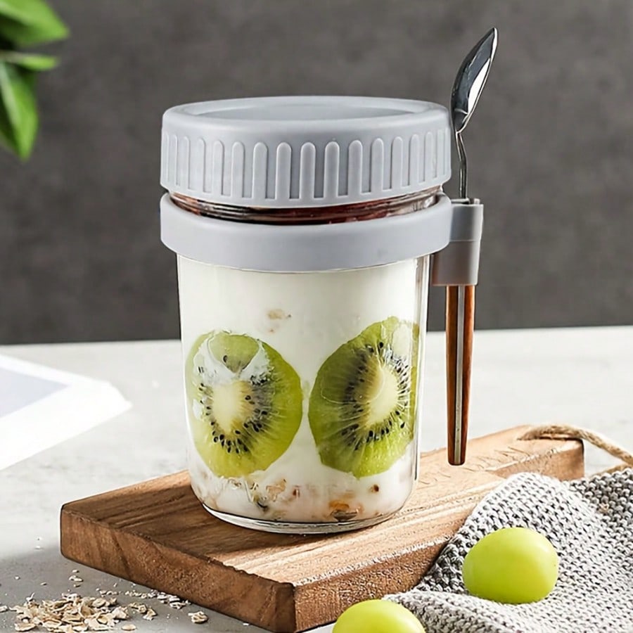 Glass Oat Cup, Overnight Oat J - Overnight Oat Jar 리뷰 및 가격