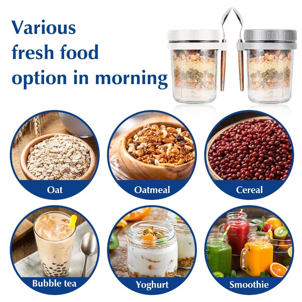 Yogurt Jar 350ml Overnight Oat - Overnight Oat Jar 리뷰 및 가격