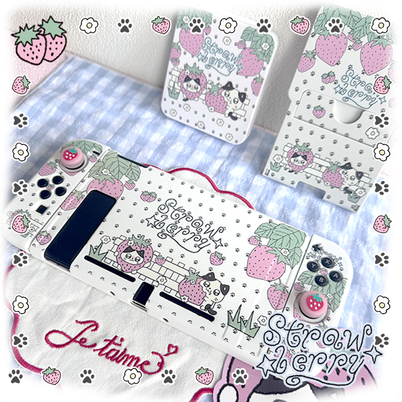 Cute Strawberry Kitten Switch  - Strawberry Huller 리뷰 및 가격