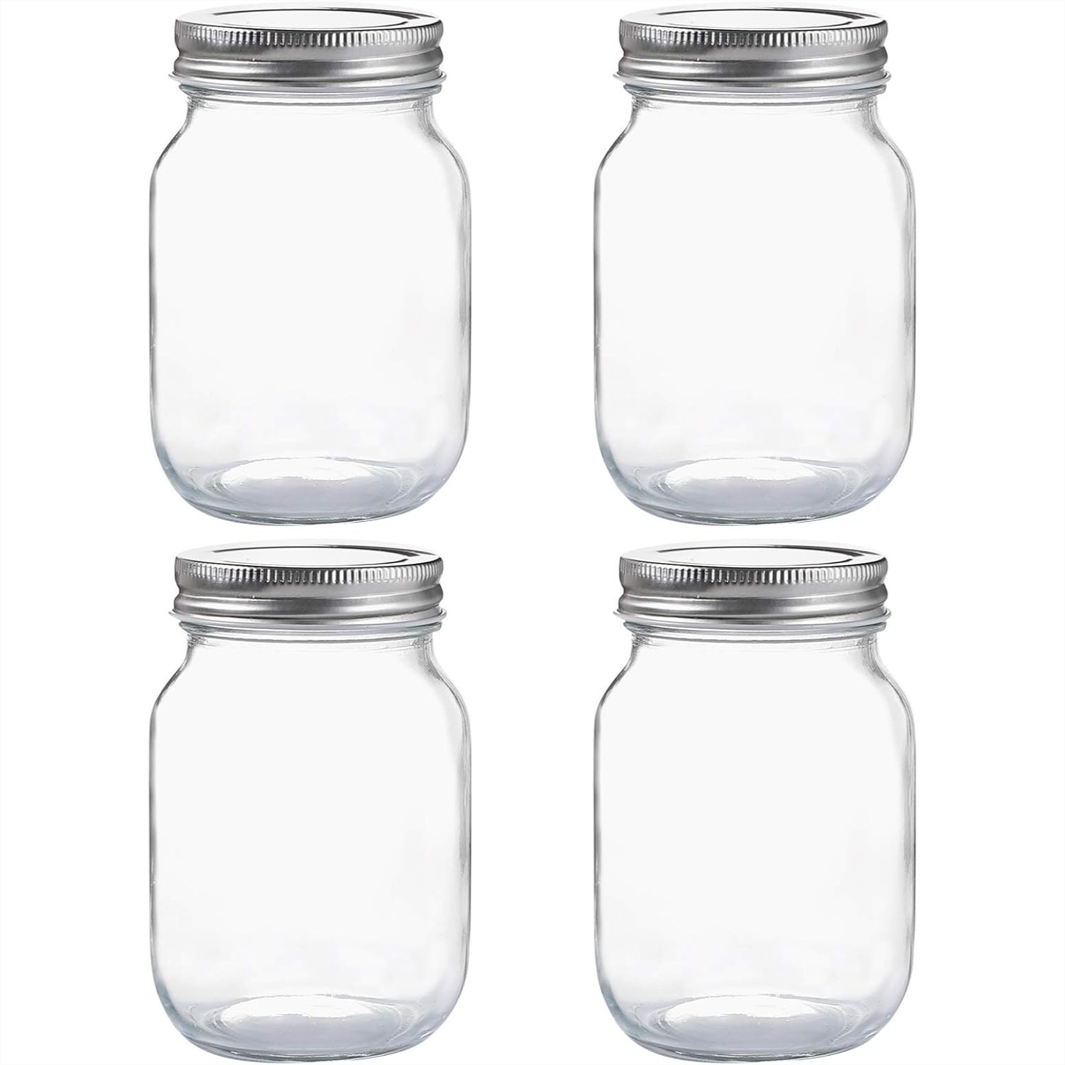 Glass Regular Mouth Mason Jars - Overnight Oat Jar 리뷰 및 가격