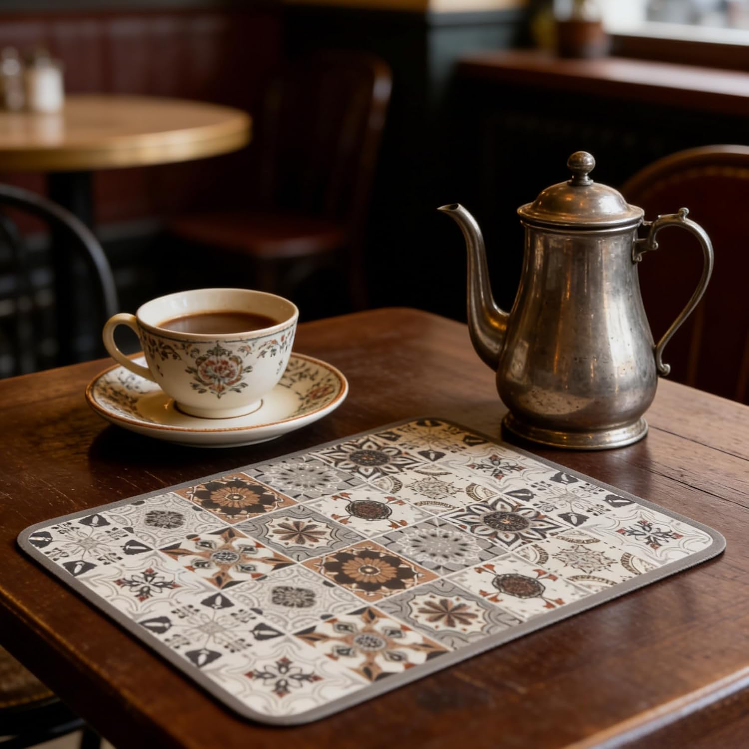 Kitchen Countertop Mat Vintage - Meal Prep Format 리뷰 및 가격