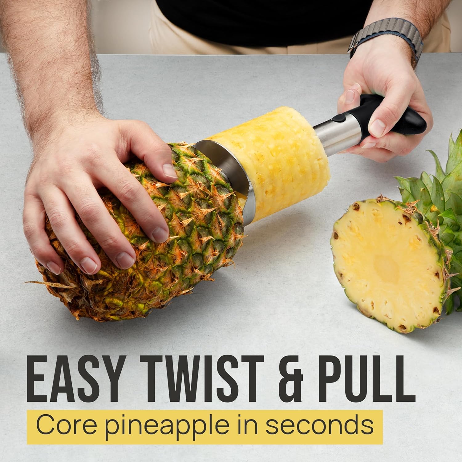 Stainless Steel Pineapple Core - Pineapple Corer Slicer 리뷰 및 가격