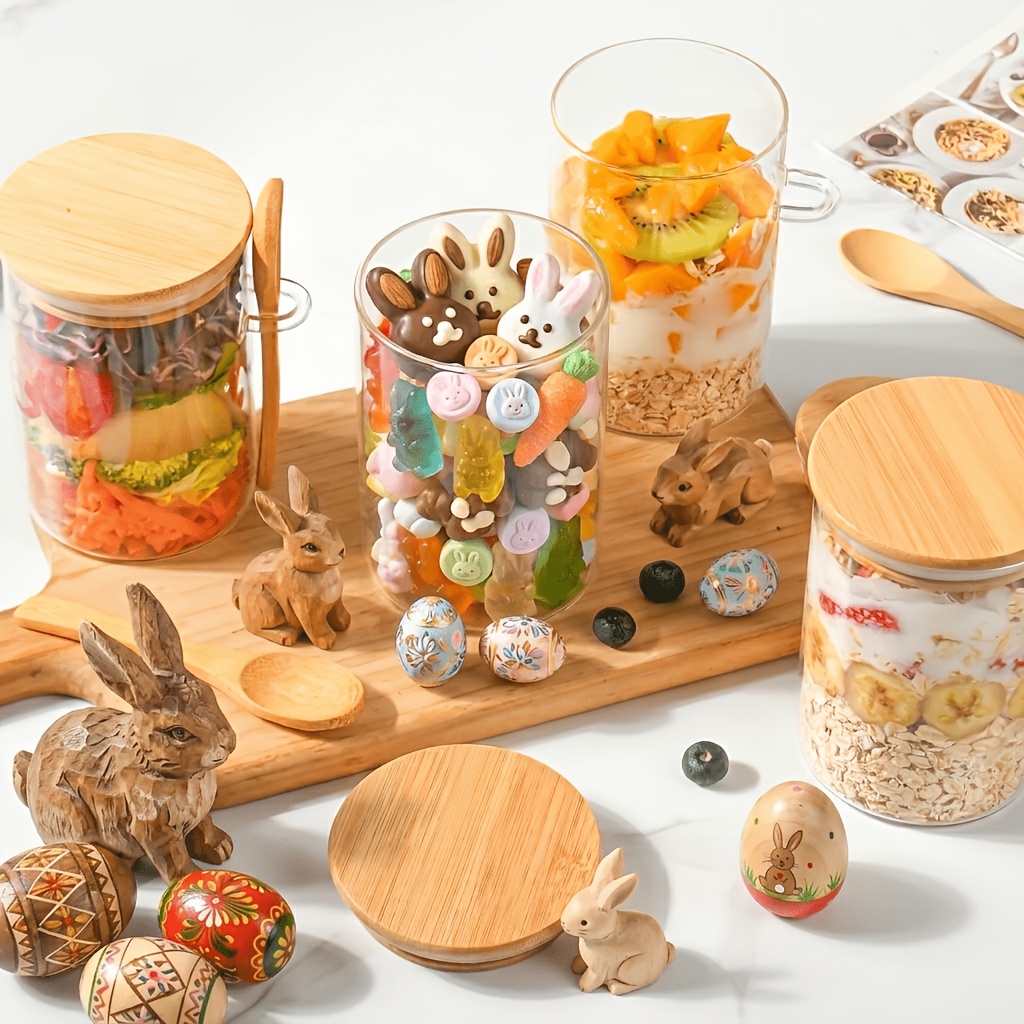 4/6pcs Dessert Bowl, Overnight - Meal Prep Overnight Oats 리뷰 및 가격