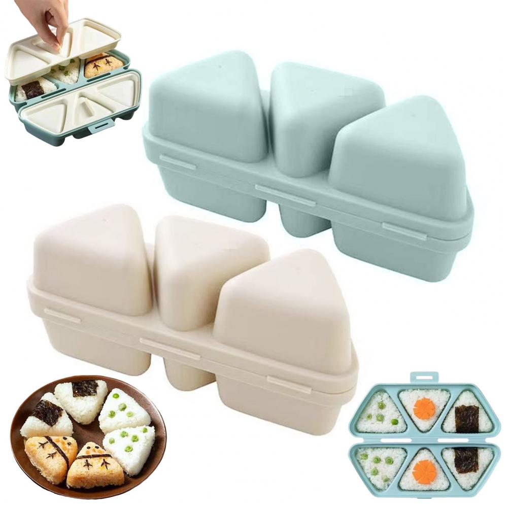 6-Cavity Triangle Onigiri Mold - Meal Prep With Rice 리뷰 및 가격