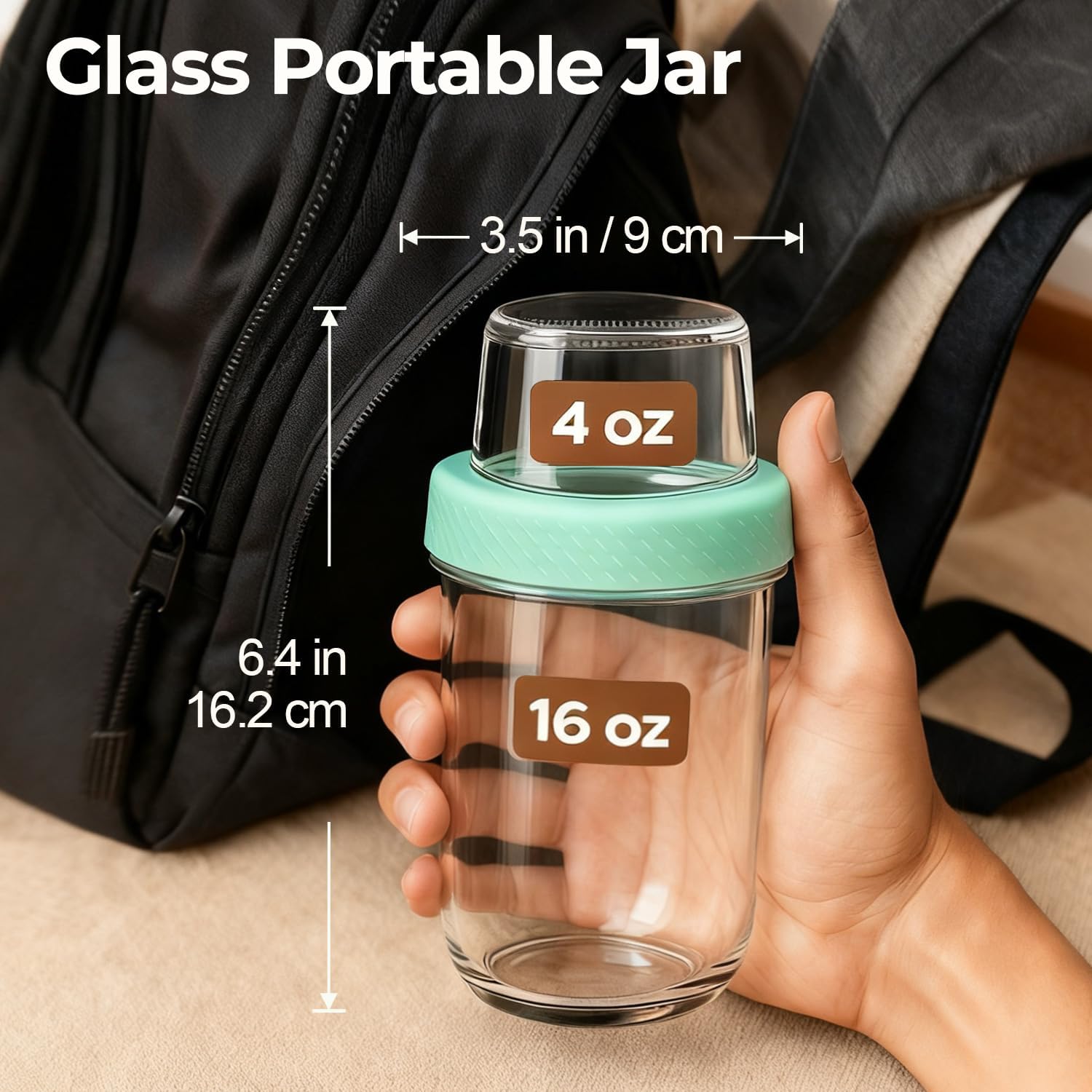 Overnight Oats Containers with - Overnight Oat Jar 리뷰 및 가격