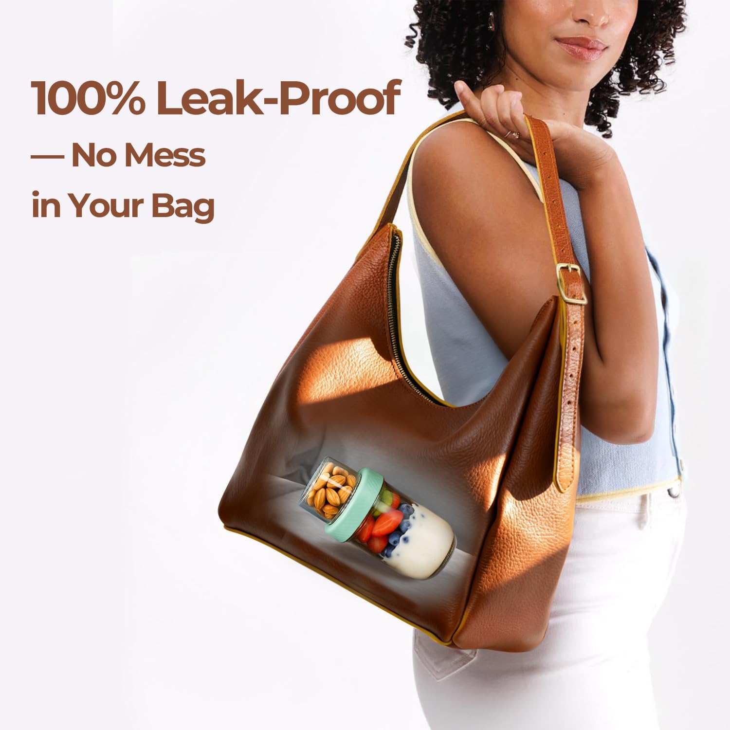 Overnight Oats Containers with - Overnight Oat Jar 리뷰 및 가격