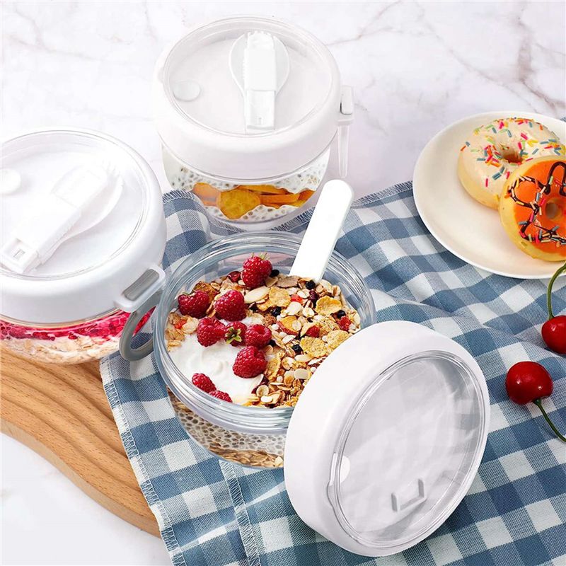 BYBS-8 Pcs Overnight Oats Cont - Overnight Oat Jar 리뷰 및 가격